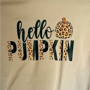 HELLO Pumpkin 🎃 Plus size Sweatshirt